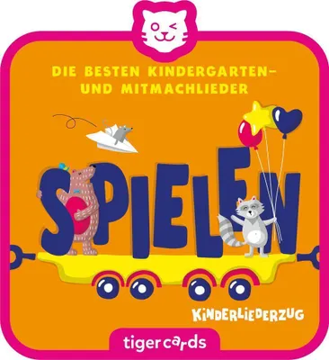 Produktbild von TIGER MEDIA 4185 tigercard - Kinderliederzug - Folge 3: Die besten Kindergartenlieder - Spielen