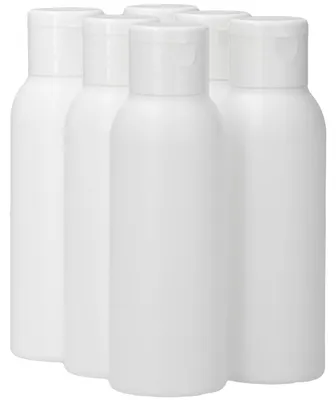 Produktbild von Set mit 6 HDPE-Flaschen mit Klappdeckel, 100 ml