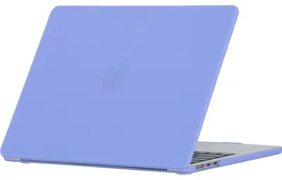 Produktbild von Mobigear Schutzhülle für MacBook Air 15 Zoll (2023-2026), Hartschalenhülle, MacBook Case - Blau - Modell A2941 / A3114 / A3241 / A3448
