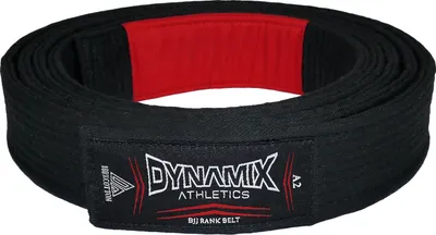 Produktbild von Dynamix Athletics Brazilian Jiu Jitsu Gürtel - Erwachsene(A1,Schwarz)