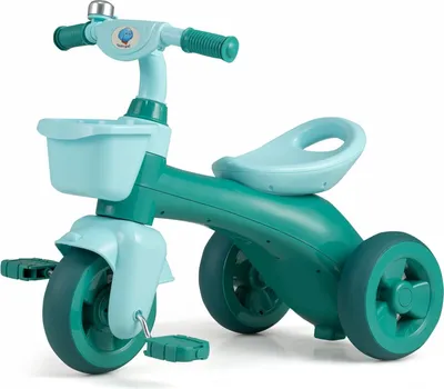 Produktbild von Dreirad für Kleinkinder mit eingeschränkter Lenkung, Klingel und ergonomischem Sitz