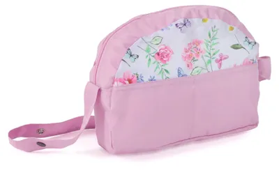 Zdjęcie produktu dla Torba do przewijania lalek Flowers - Akcesoria do wózków dla lalek