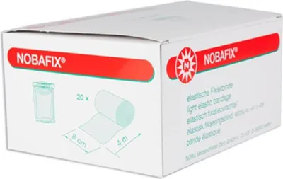 Immagine prodotto di NOBA Bende di fissaggio Nobafix singolarmente in foglietto 20 pezzi 4 m x 8 cm