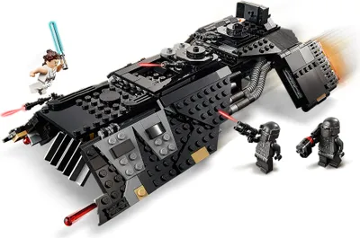 Produktbild von LEGO 75284 Star Wars Transportraumschiff der Ritter von Ren, Bauset mit Rey Minifigur