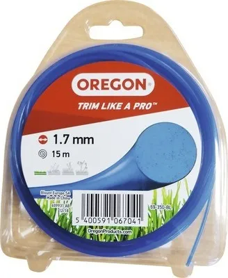 Obrázok produktu pre Struna do kosačky OREGON 69-350-BL 1,7 mm x 15 m modrá guľatá