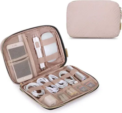 Produktbild von Elektronische Kabeltasche für Reisen und Alltag - Wasserabweisend & Platzsparend