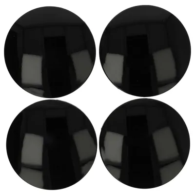 Produktbild von vhbw 4x Universal Nabenkappe für diverse Autos, PKW - Auto Radnabendeckel, 64 mm Schwarz, Kunststoff