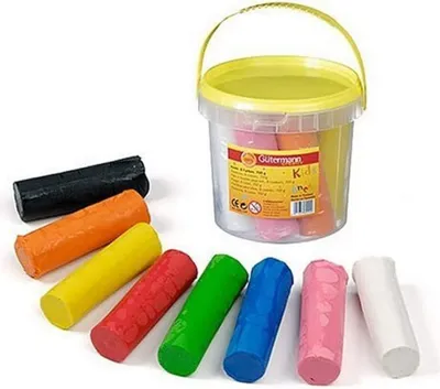 Produktbild von KNORR prandell Kinderknete-Set im Eimer 8 Farben 700 g