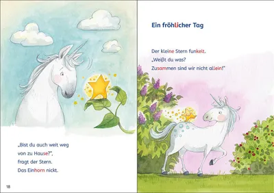 Produktbild von Leselöwen Lesetraining 1. Klasse - Ein Stern für das kleine Einhorn