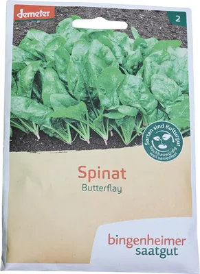 Produktbild von Bingenheimer Saatgut Spinat Butterflay 1 Stück