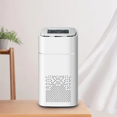 Produktbild von Luftreiniger für das Schlafzimmer, Filterreiniger, Rauchfilter, stille Schlafmodus, intelligenter Luftqualitätsensor, LED-Anzeige, entfernt Staub, Rauch, Pollen und Allergene