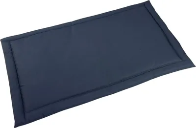 Zdjęcie produktu dla Wodoodporne legowisko dla psa rozmiar 100x60 cm – trwałe, łatwoczyszczące, codura, mata dla małych, średnich i dużych psów, do domu i na zewnątrz – kolor granatowy