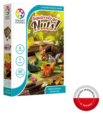 Obrázek produktu pro SmartGames Squirrels Go Nuts, 6 rok/roky