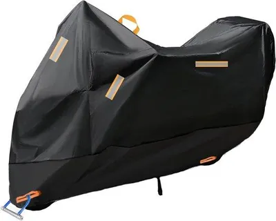 Produktbild von Famanu Motorradabdeckung Wasserdicht 300D - Schutzhülle für Motorräder und Roller, XXXL