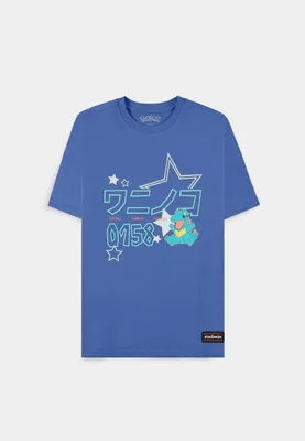 Obrázek produktu pro Tričko s krátkým rukávem s motivem Pokémona – Totodile