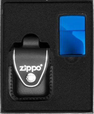 Zdjęcie produktu dla Zestaw Zippo Zapalniczka Saphire Prezentowy No3