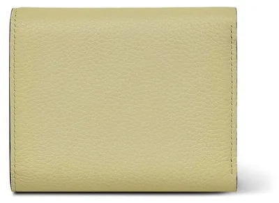 Produktbild von London Damen Cookie Cutter – Protect Leather Small Flapover Purse Wallet in Pergament