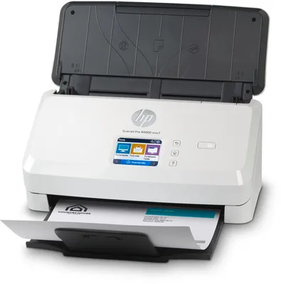 Produktbild von HP Scanjet Pro N4000 snw1 Sheet-feed - Dokumentenscanner - CMOS / CIS - Duplex - 216 x 3100 mm - 600 dpi x 600 dpi - bis zu 40 Seiten/Min. (einfarbig)