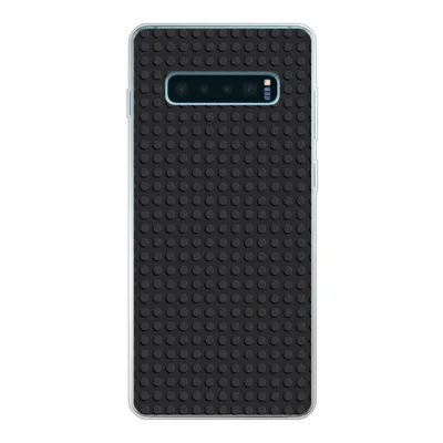 Produktbild von MuchoWow® Handyhülle Schutzhülle Hülle für Samsung Galaxy S10 Plus Bild - Schwarz Silikon Softcase Handy Hülle - Schutzhülle