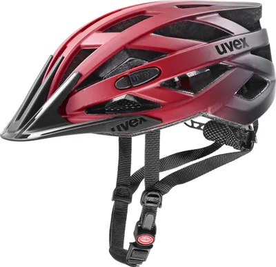 Produktbild von Uvex I-VO CC Helm rot-schwarz matt größe 52-57 cm S41.0.423.3015