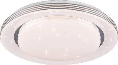 Produktbild von Reality LED Deckenleuchte Atria weiß, Fernbedienung