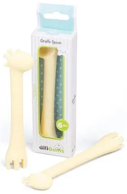 Produktbild von Gelber Giraffen-Löffel – Giligums