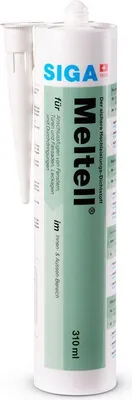 Produktbild von Siga Hochleistungsdichtstoff Meltell Kartusche 310 ml weiß