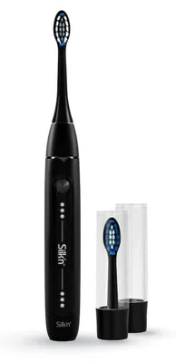 Produktbild von Silk'n SonicYou, Erwachsener, Schallzahnbürste, Tiefenreinigung, Sensibel, Whitening, 37000 Bewegungen pro Minute, Schwarz, 2 min