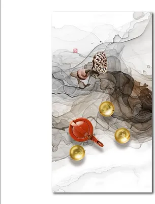 Produktbild von TPFLiving Kunstdruck LW-1521 (OHNE RAHMEN) Poster - Leinwand - Wandbild - Hochauflösender Giclée-Druck, langlebig und hochwertig - Abstrakte Strukturen und Formen -  - Größe: 60x120cm