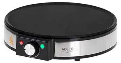 Produktbild von Adler AD 3058, 1 Crepe(s), Schwarz, Edelstahl, 30 cm, Edelstahl, 33 cm, 7,2 cm