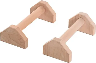 Produktbild von Liegestützgriffe Handstand Holz Liegestütze Push Up Stand Bar Fitness Yoga Kopfstand Regal Pumpen Doppel Rod Pushup Steht Übung Bar
