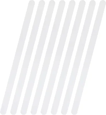 Produktbild von Antirutschstreifen 8er-Set, transparent, 2 x 38 cm, selbstklebend, R10 Rutschhemmung, für Badezimmer