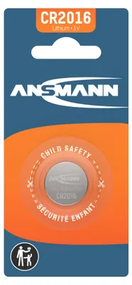 Produktbild von ANSMANN Lithium Knopfzelle CR2016