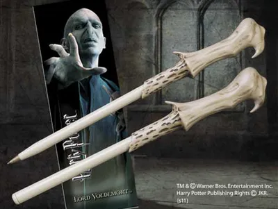Immagine prodotto di Penna a sfera e segnalibro Harry Potter Noble Collection Lord Voldemort NOB8638