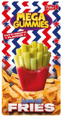 Immagine prodotto di Felko Mega Gummies Patatine fritte americane 120 g