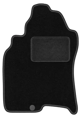 Immagine prodotto di Tappetino guidatore in moquette per Nissan X-Trail I T30 2001-2007 (SUV) – 1 pezzo, nero, su misura – Wielganizator LUX