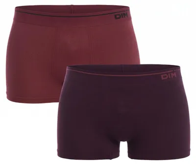 Imagen del producto de DIM Unno Basic, paquete de 2 boxers para hombre, sin costuras, modelo D05HF