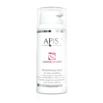 Zdjęcie produktu dla Apis | Couperose Cream - 100ml - Krem wzmacniający naczynia krwionośne - Witamina C i Ginkgo - Dla cery wrażliwej