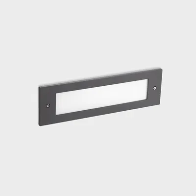 Image de LEDS C4 Micenas : Applique murale, 10,8 W, lumière blanc neutre, 779 lm, indice de protection IP66, couleur noire