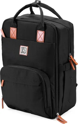 Produktbild von Brisby Rucksack für Damen&Herren – komfortabel&wasserabweisend, mit Laptopfach. Ideal als Schul-/Arbeits-/Reiserucksack.