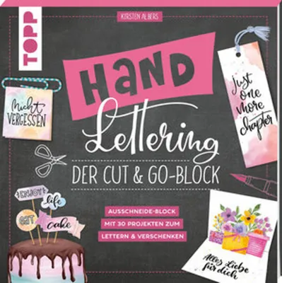 Produktbild von Handlettering. Der Cut & Go-Block