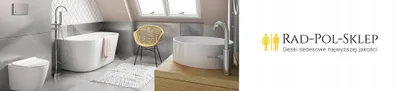Produktbild von Ramm WC-Sitz SLIM Absenkautomatik Duroplast abnehmbar Cersanit CARINA