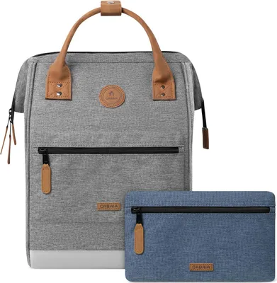 Immagine prodotto di CABAIA zaino per il tempo libero zaino con scomparto per laptop Adventurer Melanged Backpack 18L New - York grigio