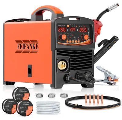 Obrázok produktu pre Zvárač 6 v 1: MIG, MMA, Lift TIG, 250A, 230V, invertorový (IGBT)
