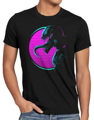 Produktbild von style3 Retro Spider Herren T-Shirt