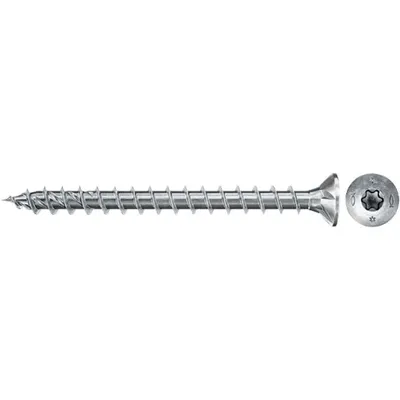 Zdjęcie produktu dla Fischer 670265, Śruba, Metal, Drewno, Ogólna użyteczność, Pełen gwint, Płaska głowa