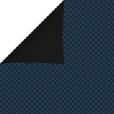 Produktbild von Solarplane für Pools 400 x 200 cm in Schwarz und Blau