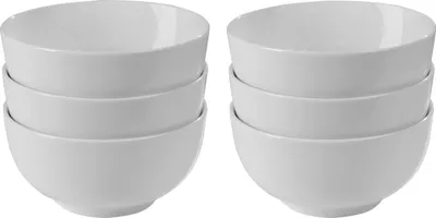 Produktbild von Müslischalen - Weiß - Ø 14 cm - Bone China - 6er Set