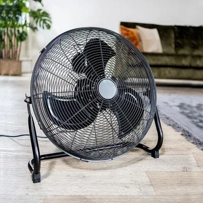 Image de Ventilateur de sol, Ø 45 cm, noir