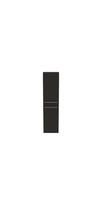 Produktbild von Hochschrank i.life S 2 Türen, 400x210x1600mm Carbongrau matt Carbongrau matt
